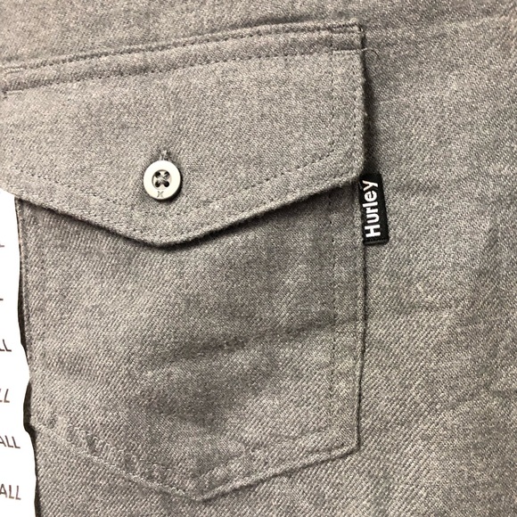 Hurley Long Sleeve Button Down Shirt - Picture 5 of 16